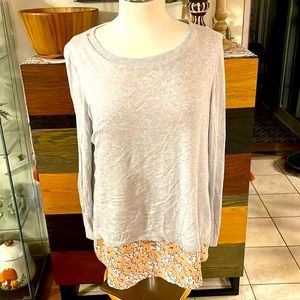 1X long sleeved shirt